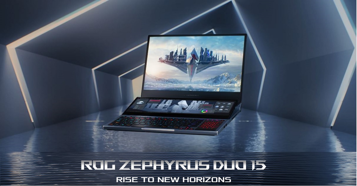 Asus ROG Zephyrus Duo 15 - Laptop gaming màn hình kép độc đáo